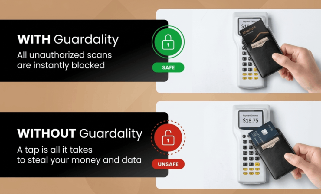Guardality Safe Card Protection order now
